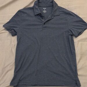 blue striped polo by sonoma